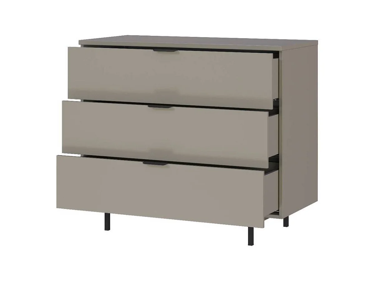 Kinderkommode Babykommode mit drei Schubladen 105 cm breit