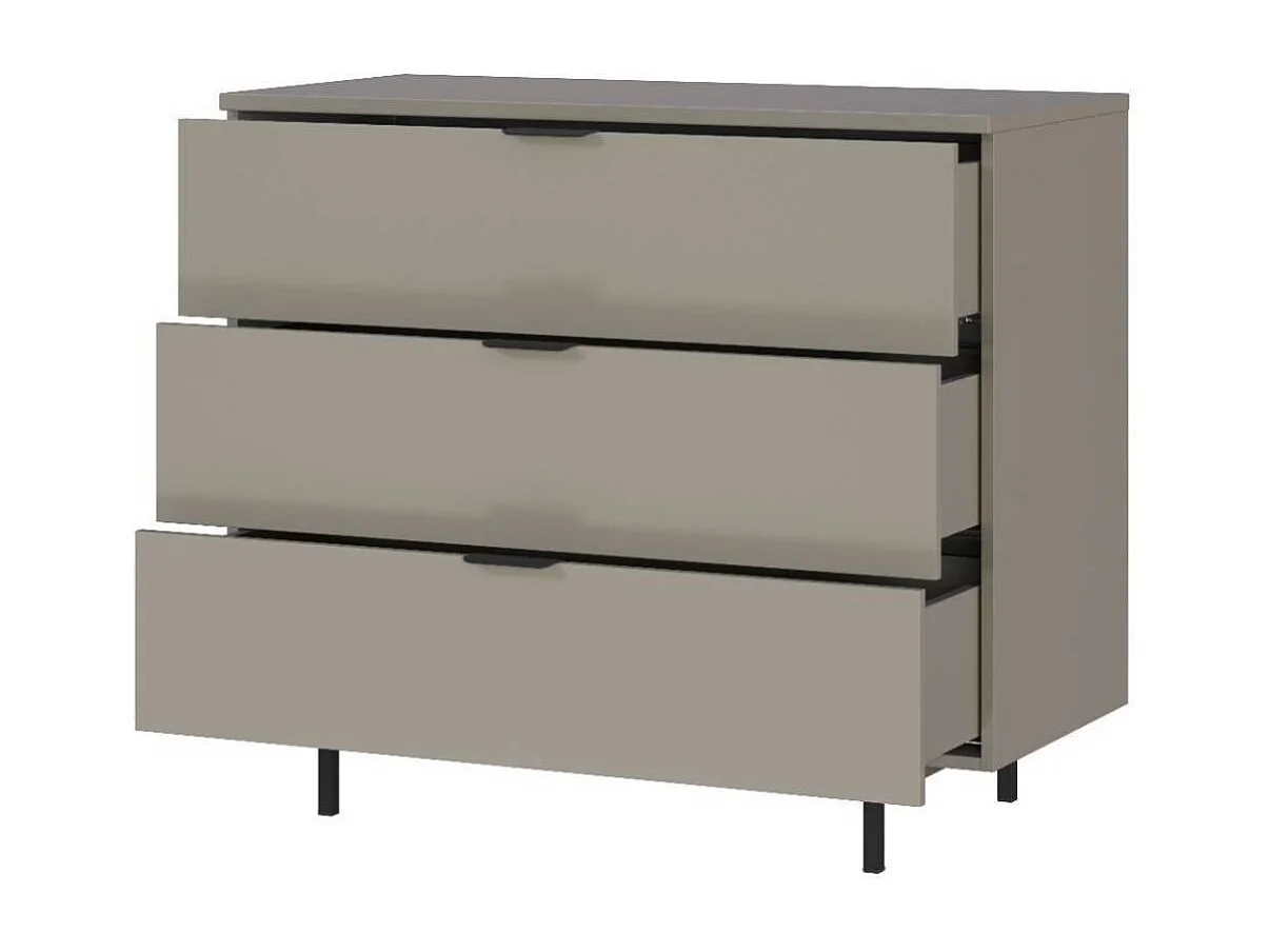 Kinderkommode Babykommode mit drei Schubladen 105 cm breit