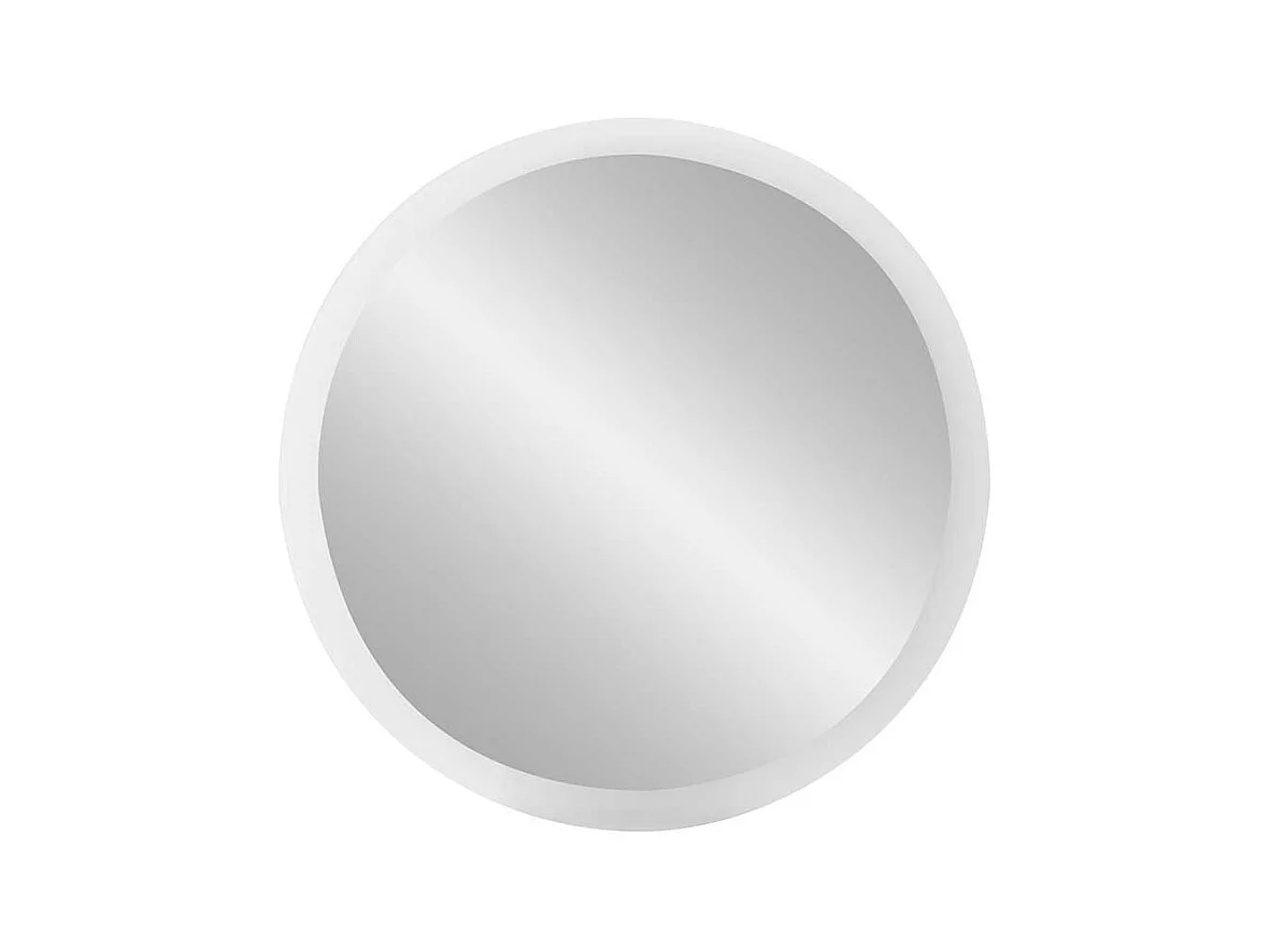 Runder Badezimmerspiegel 60 cm breit LED Beleuchtung