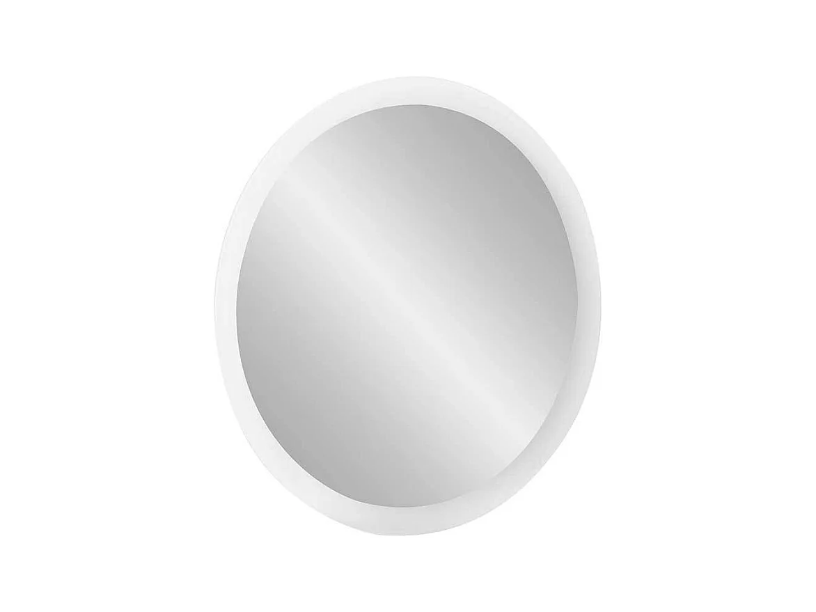 Runder Badezimmerspiegel 60 cm breit LED Beleuchtung