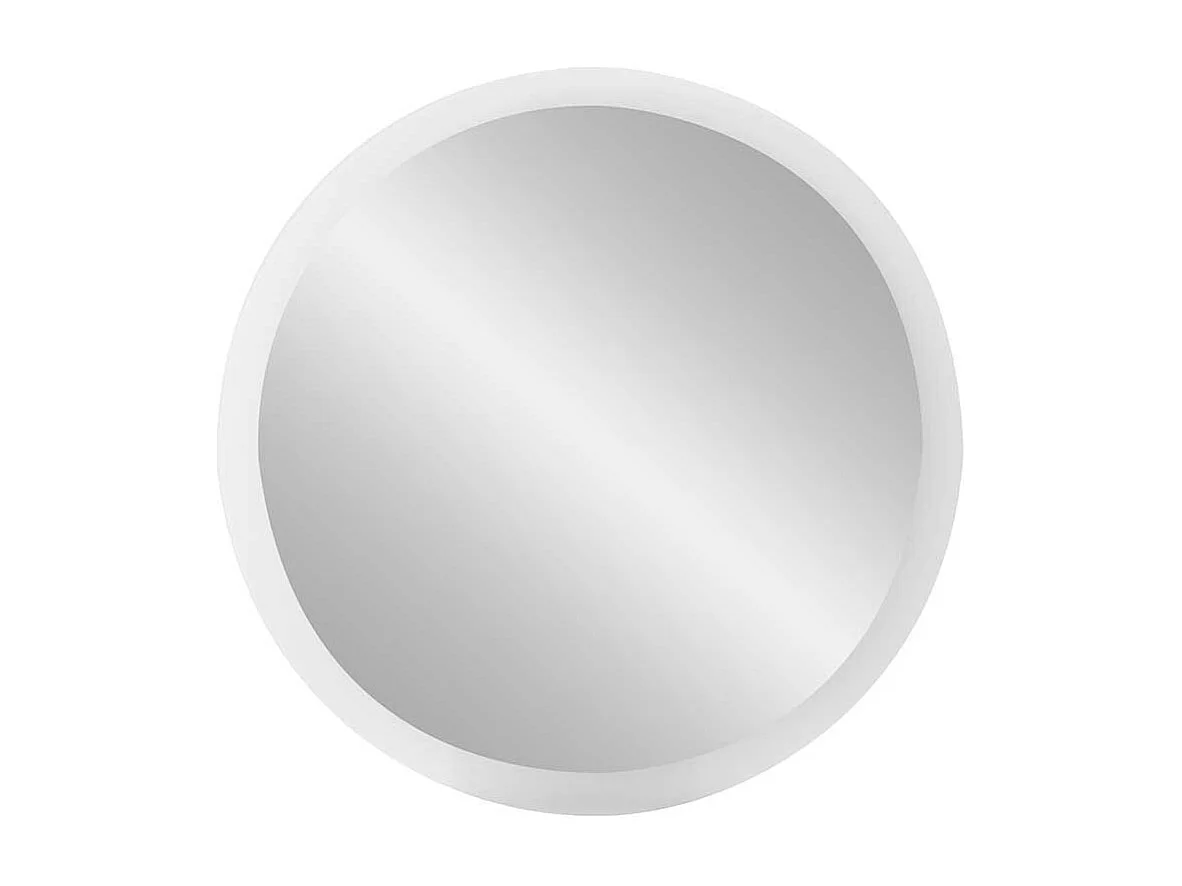 Runder Badezimmerspiegel 60 cm breit LED Beleuchtung