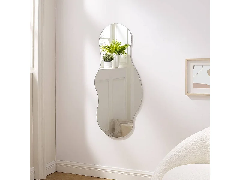 Spiegel Schlafzimmerspiegel in modernem Design 110 cm hoch