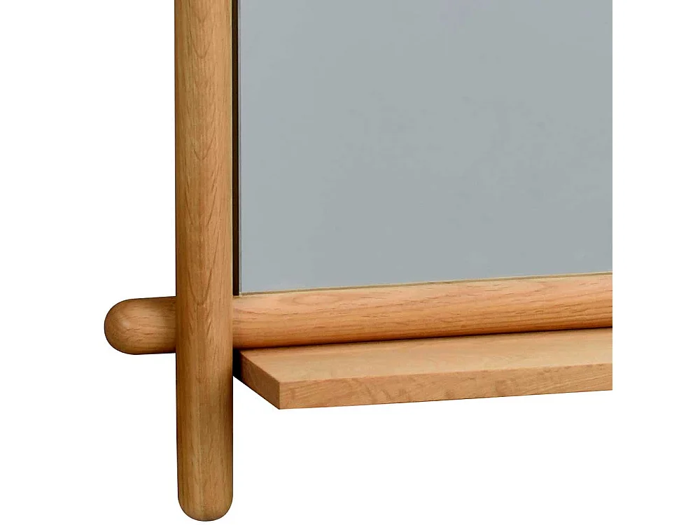 Wandspiegel aus Eiche Massivholz modern