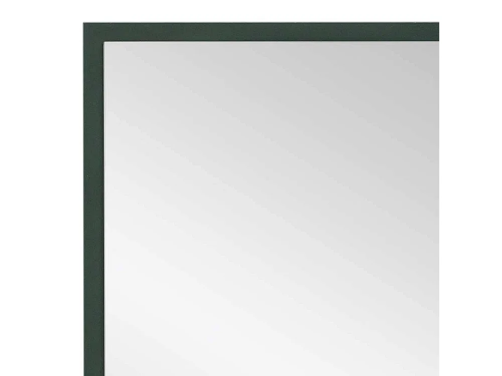 Flurspiegel mit Ablagen in Dunkelgrün Skandi Design