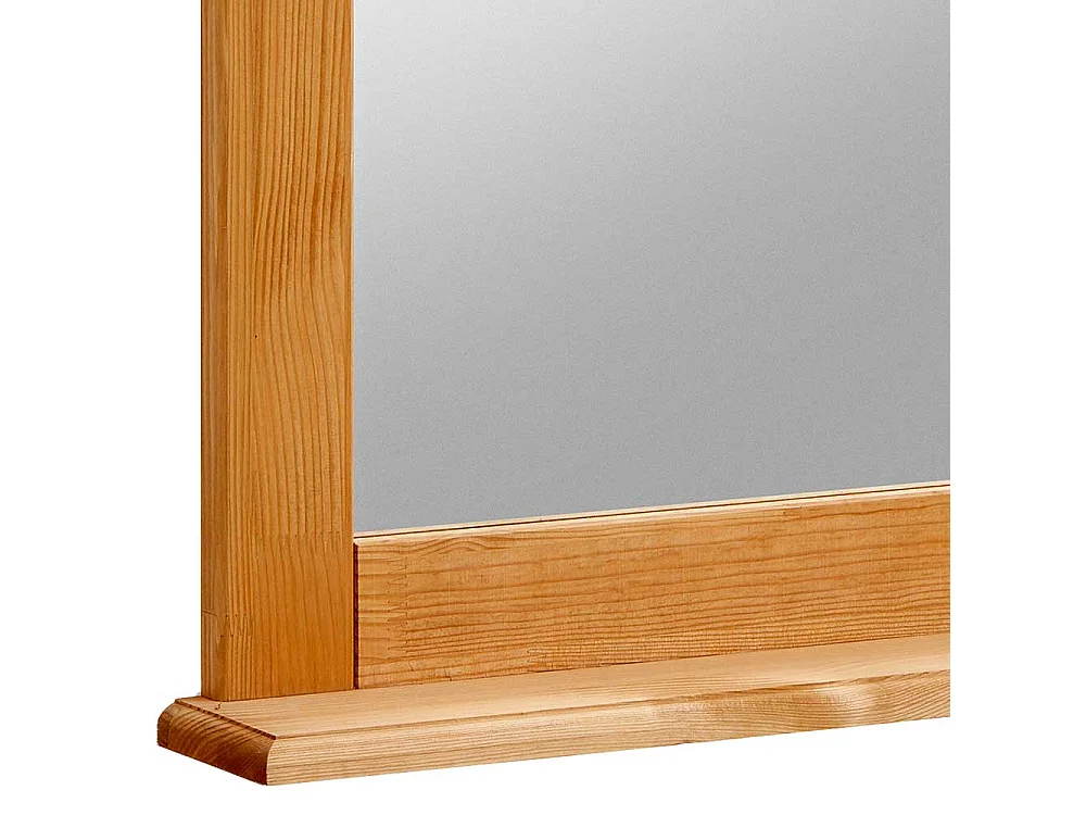 Wandspiegel im Landhausstil Kiefer Massivholz