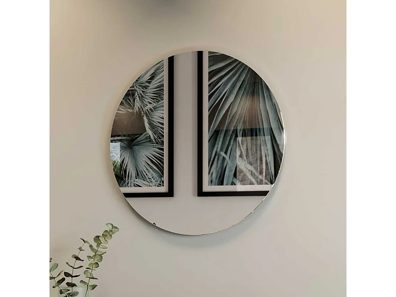 Wand Flurspiegel rund 60 cm Durchmesser Made in Germany