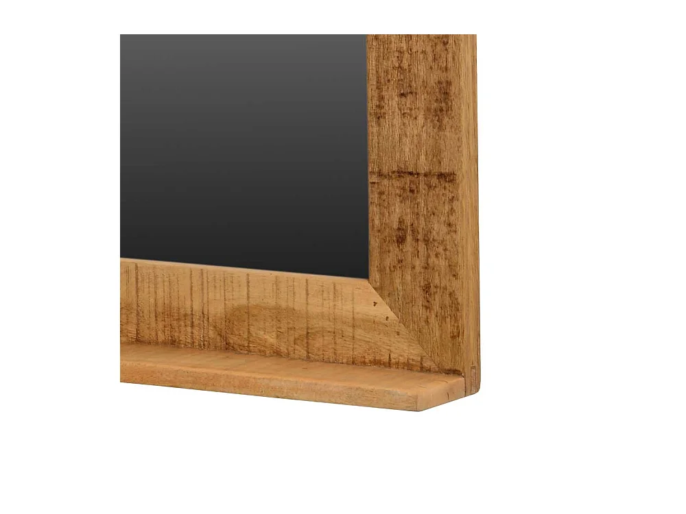 Spiegel mit Massivholzrahmen Ablage