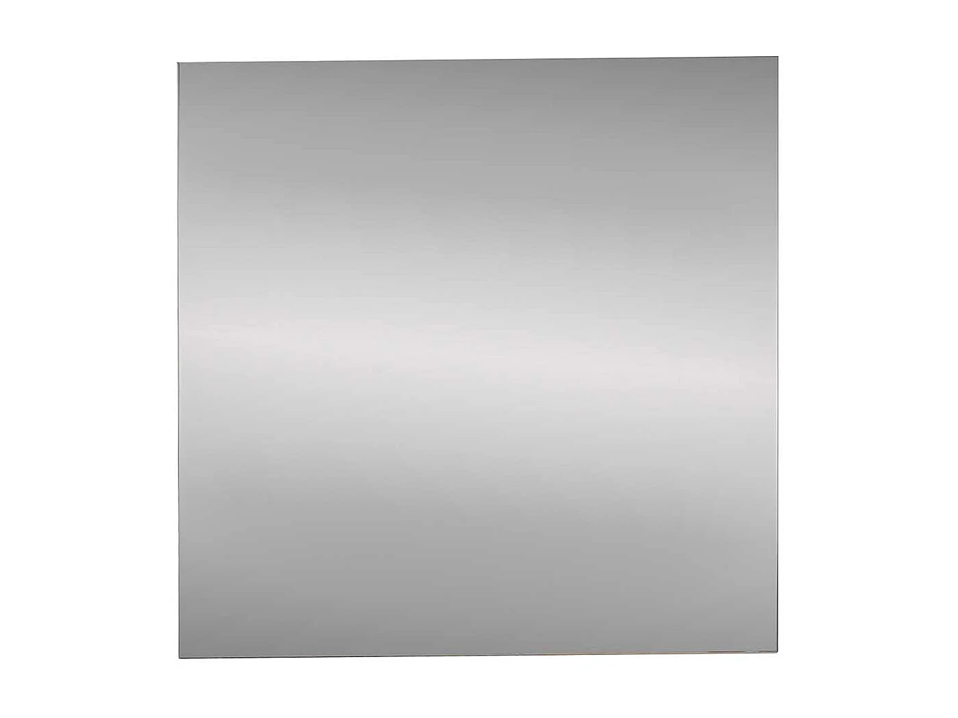 Spiegel Flur 80x80 cm Rand Wildeichefarben