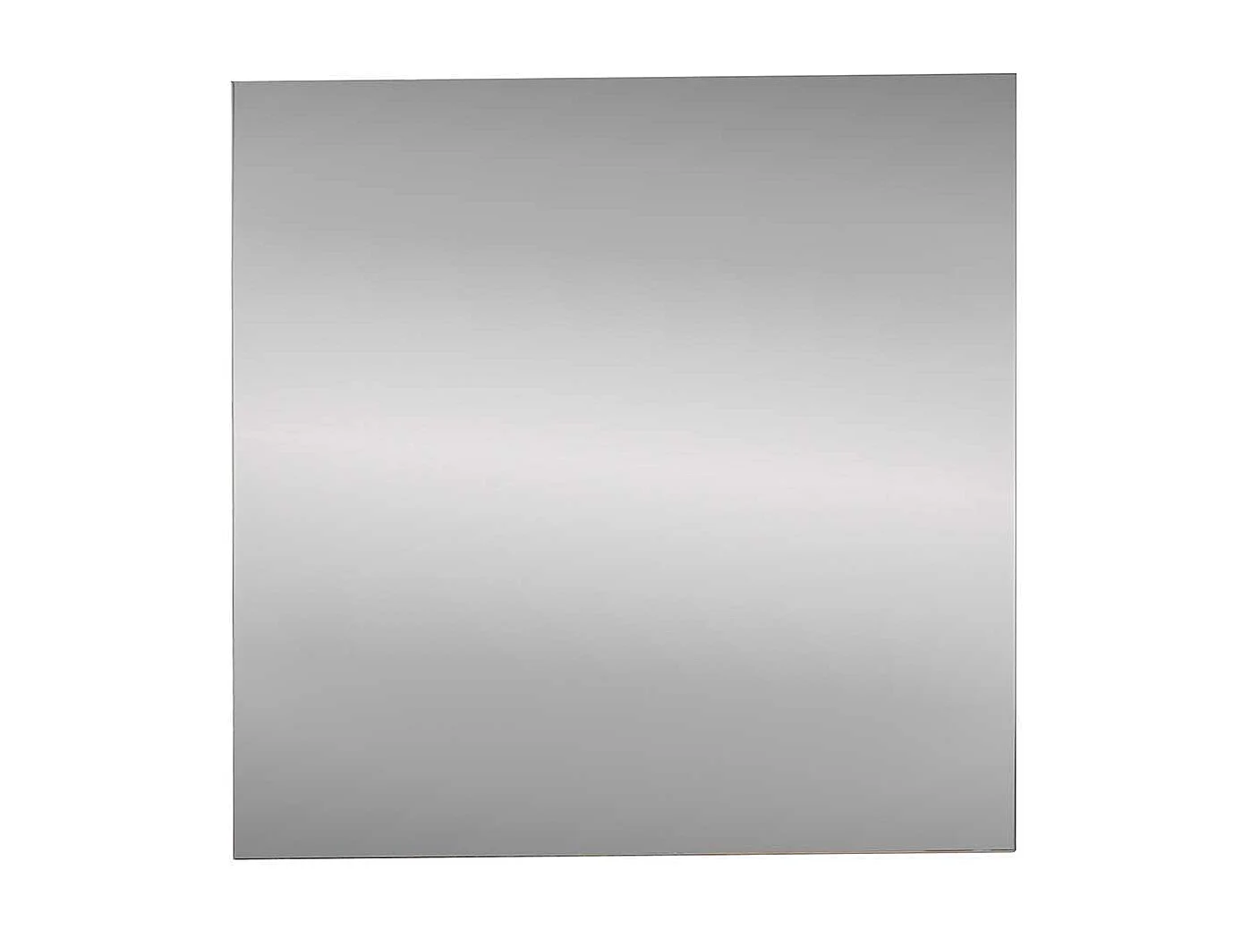 Spiegel Flur 80x80 cm Rand Wildeichefarben