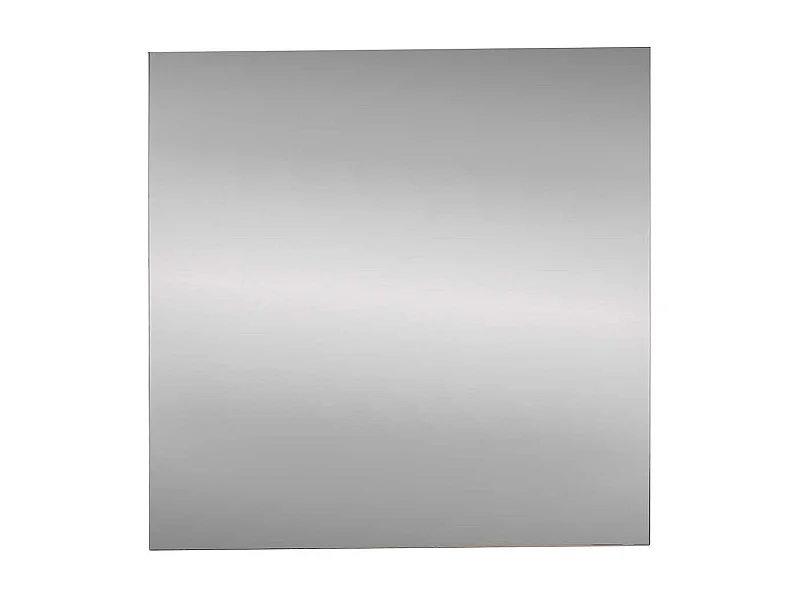 Spiegel Flur 80x80 cm Rand Wildeichefarben