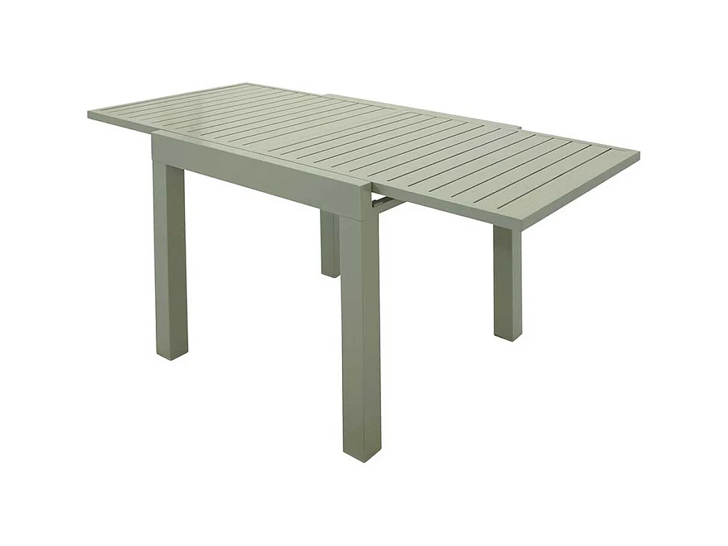 Terrassentisch verlängerbar aus Aluminium pulverbeschichtet