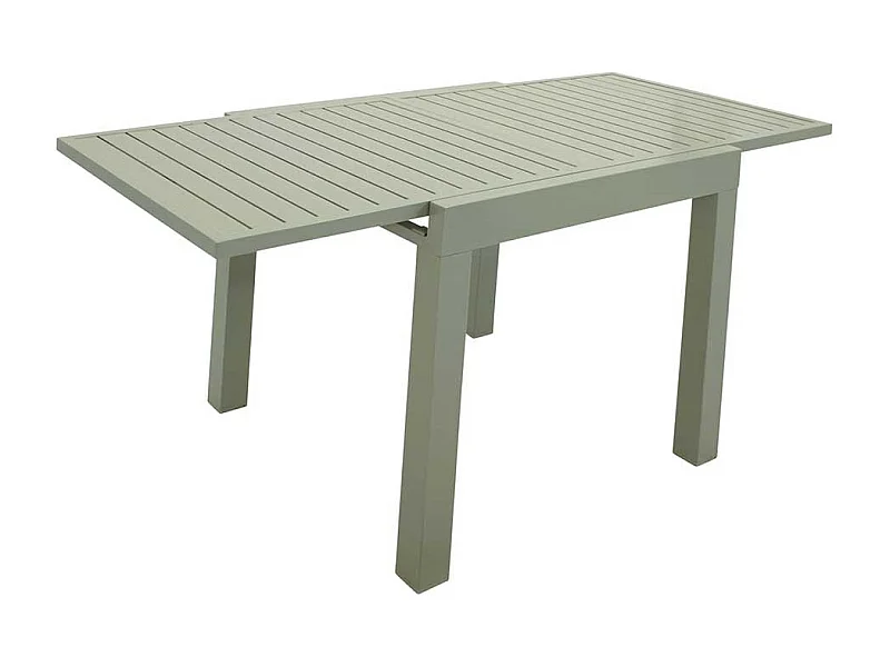 Terrassentisch verlängerbar aus Aluminium pulverbeschichtet