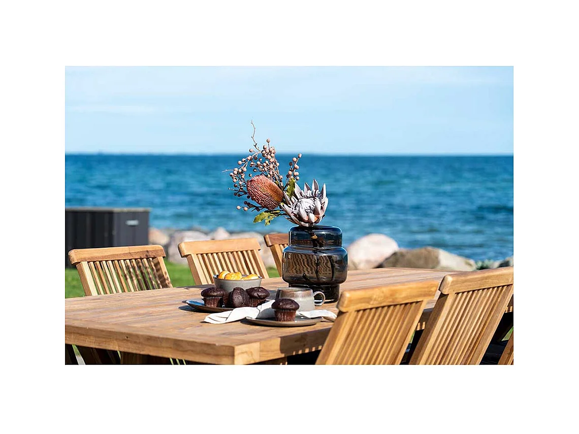 Massivholztisch Gartentisch im Landhausstil 240 cm breit