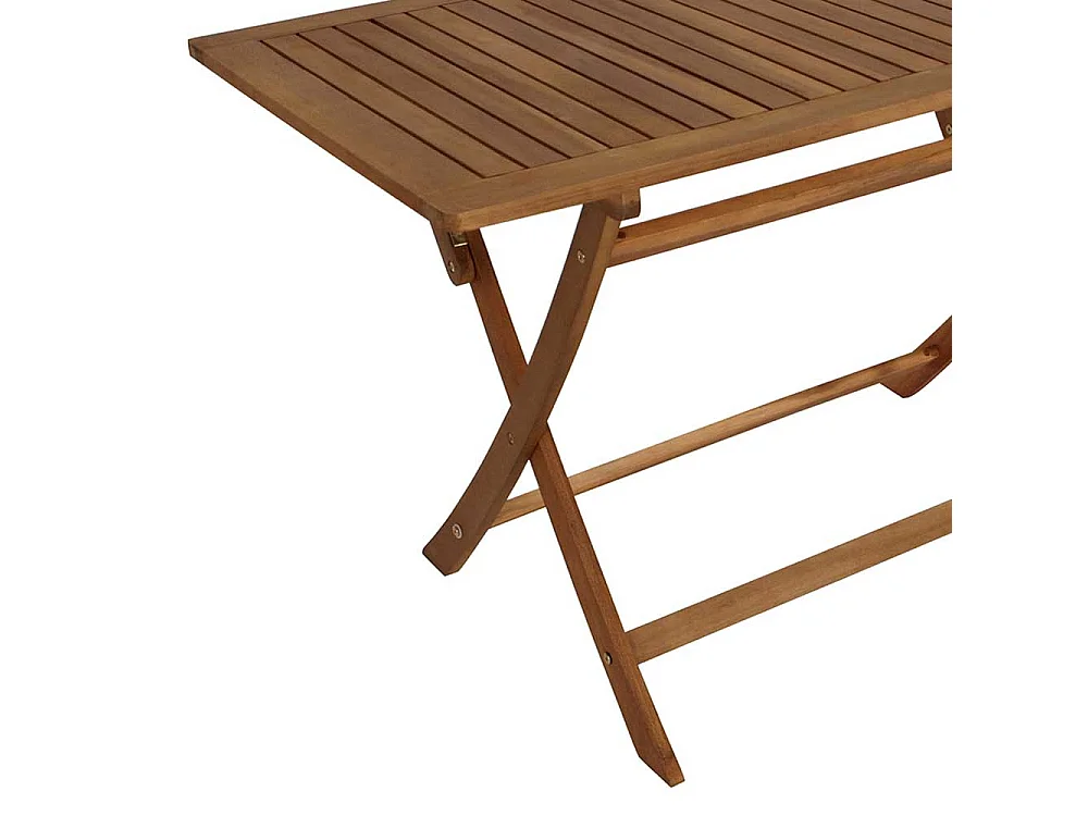 Klapptisch für Balkon Akazie Massivholz