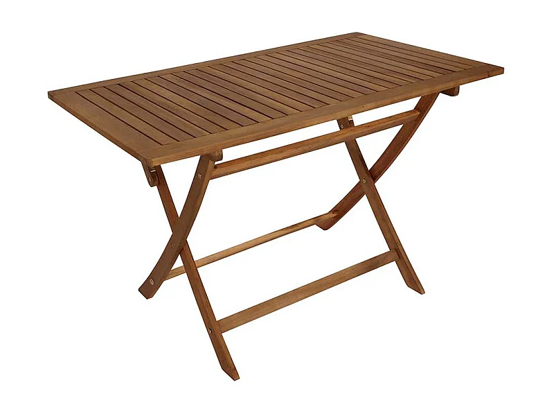 Klapptisch für Balkon Akazie Massivholz