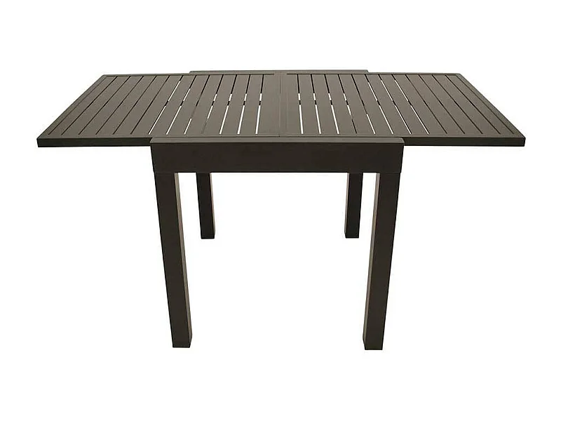 Aussentisch Aluminium klein pulverbeschichtet Dunkelgrau