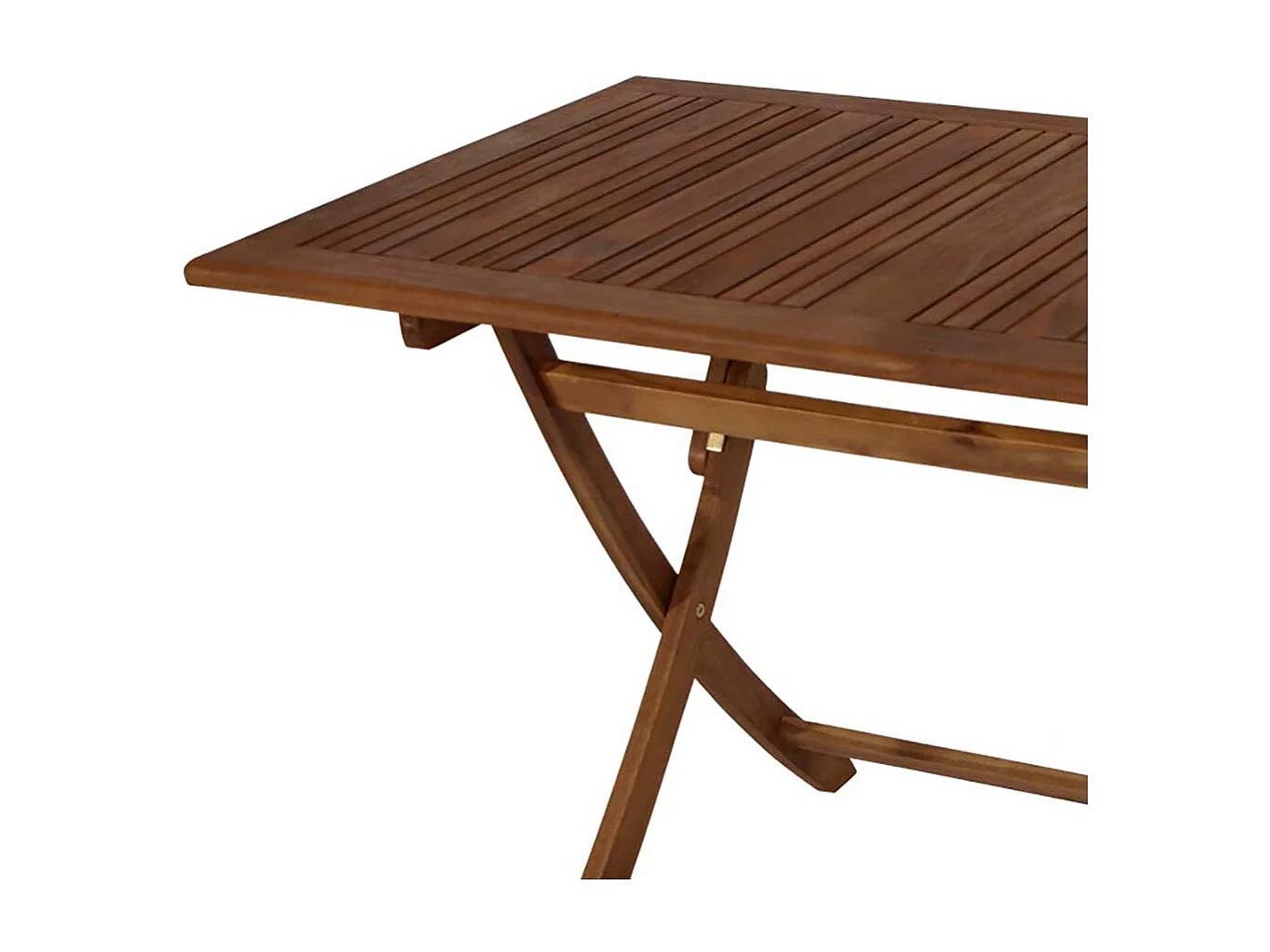 Garten Klapptisch aus Akazie Massivholz 120 cm