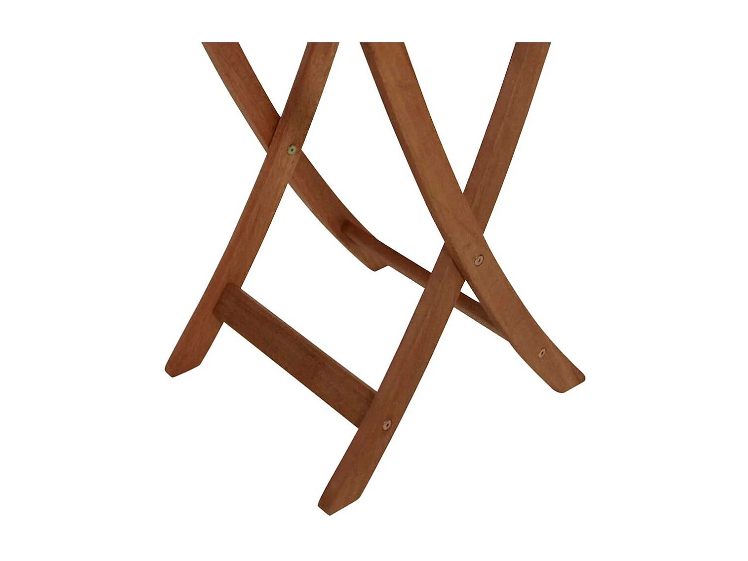 Runder Balkontisch aus Eukalyptusholz klappbar