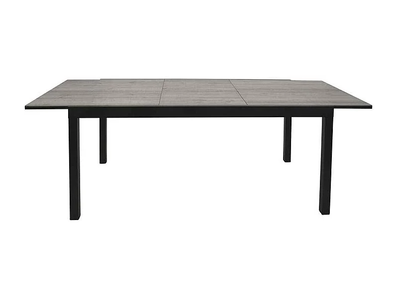 Ausziehtisch für den Garten aus Aluminium Sicherheitsglas