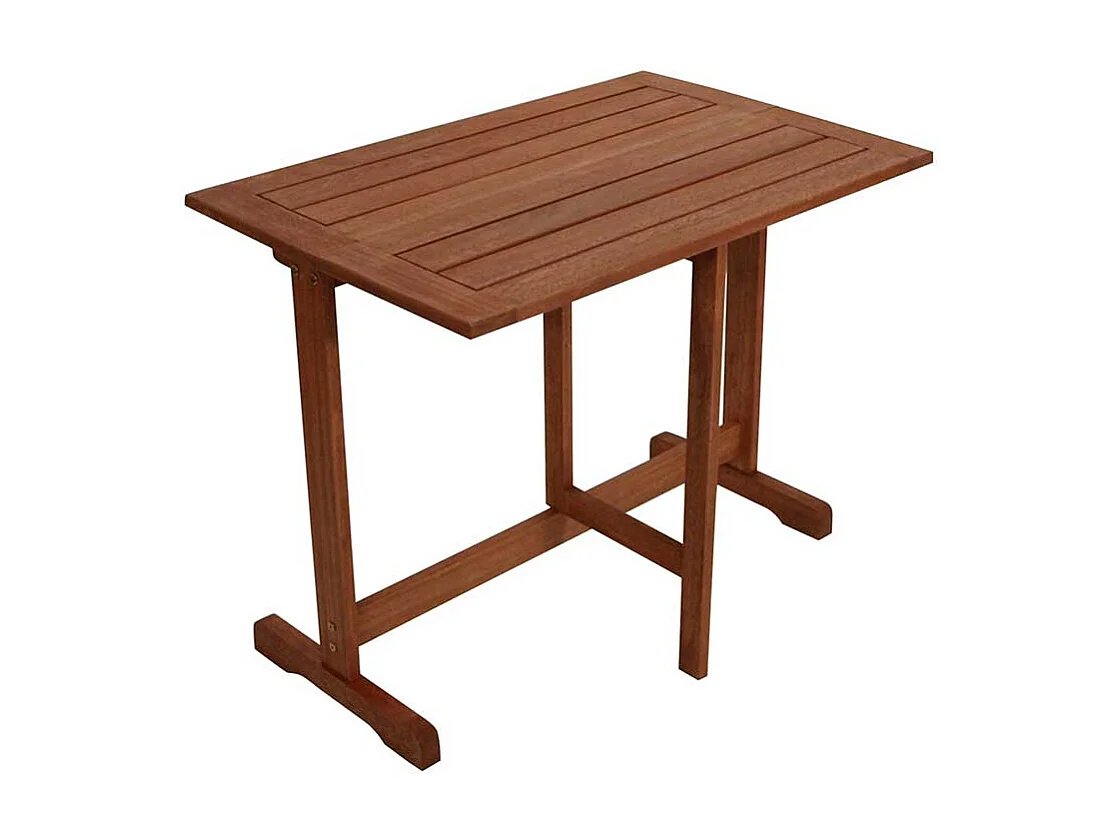Klapptisch aus Eukalyptusholz 90 cm breit
