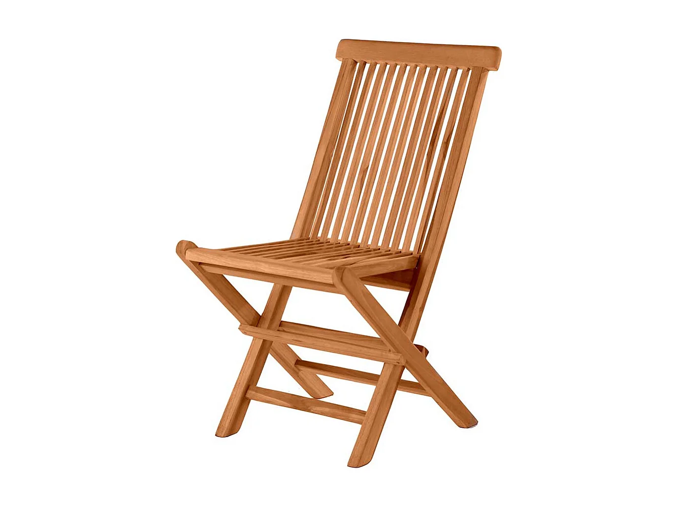 Balkonstühle aus Teak Massivholz klappbar (2er Set)