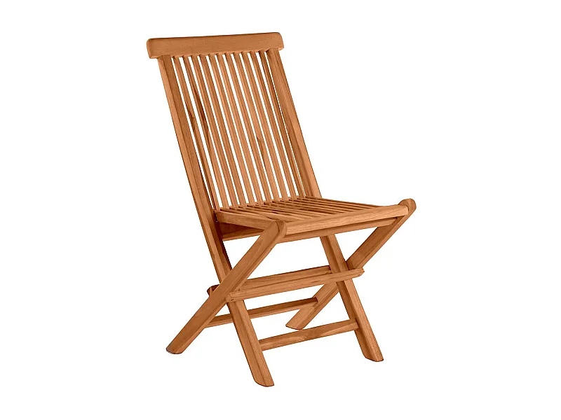 Balkonstühle aus Teak Massivholz klappbar (2er Set)