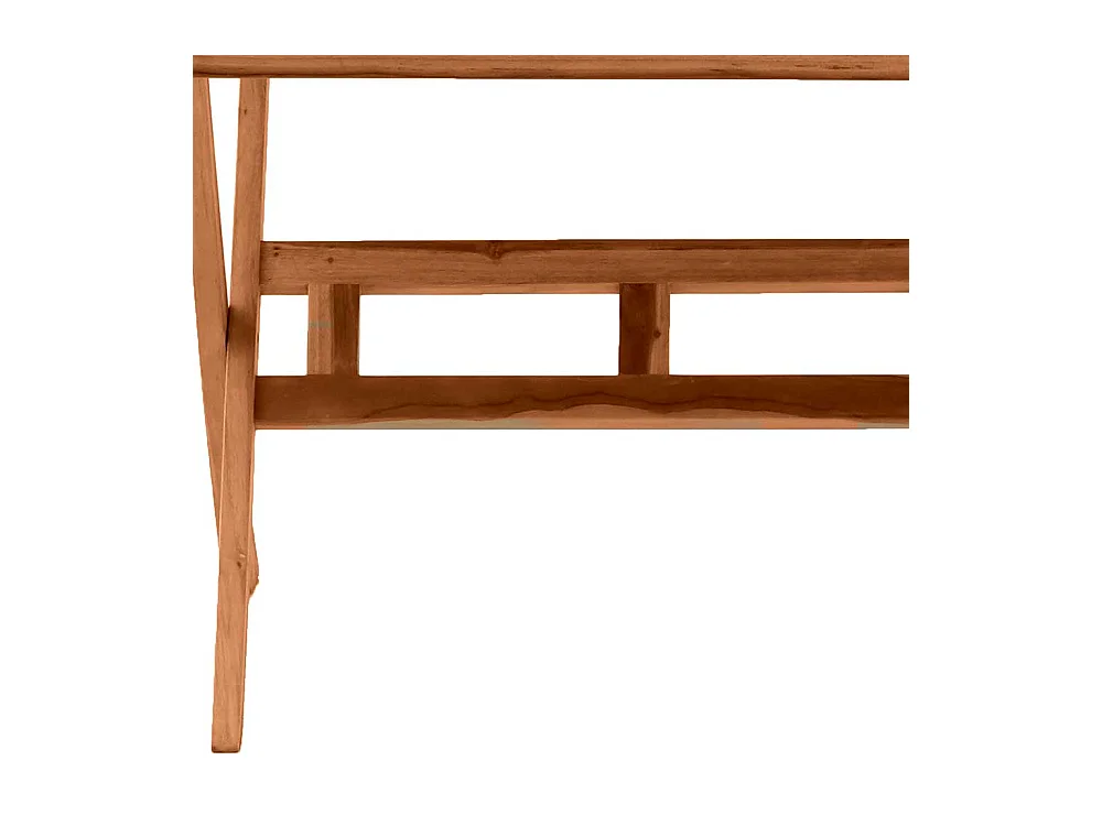 Terrassentisch aus Teak Massivholz klappbar