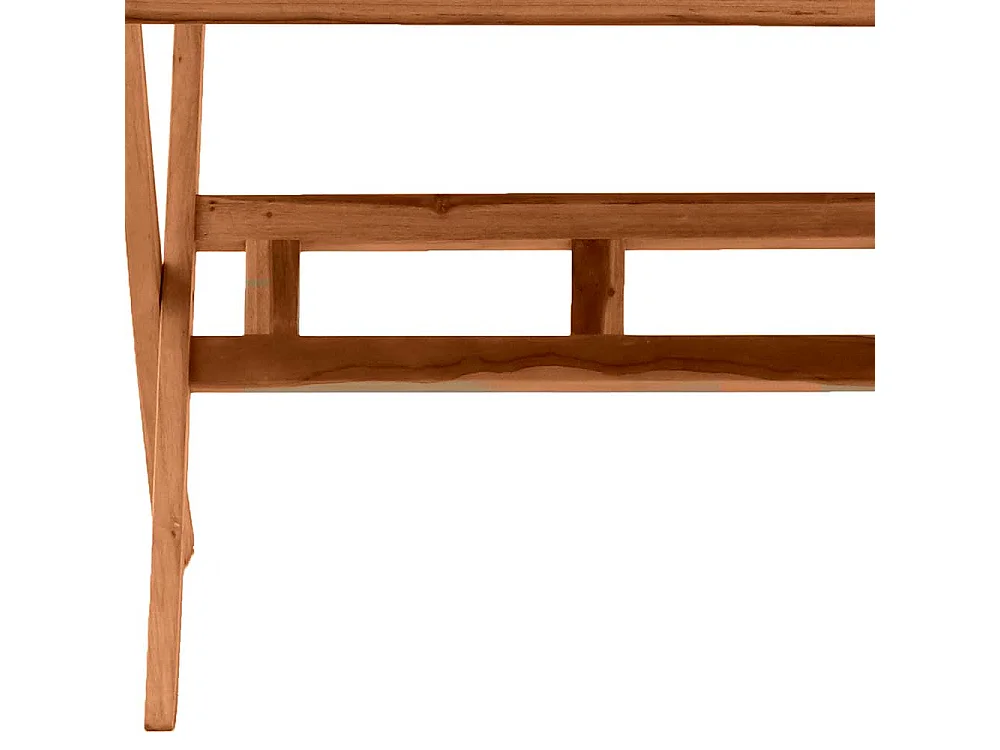 Terrassentisch aus Teak Massivholz klappbar