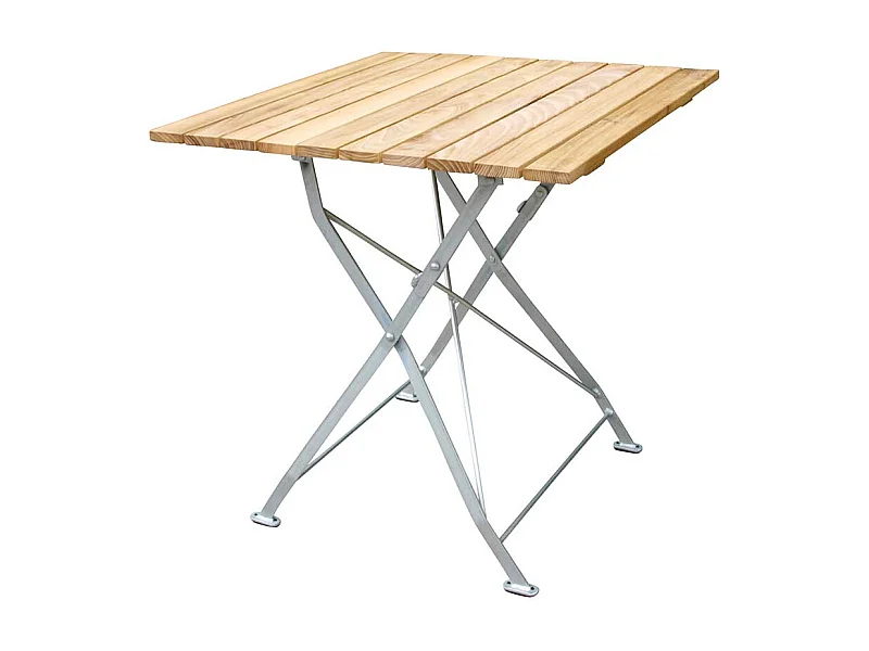 Garten Klapptisch aus Robinie massiv 70 cm