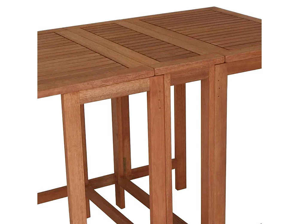 Aussentisch aus Eukalyptusholz klappbar