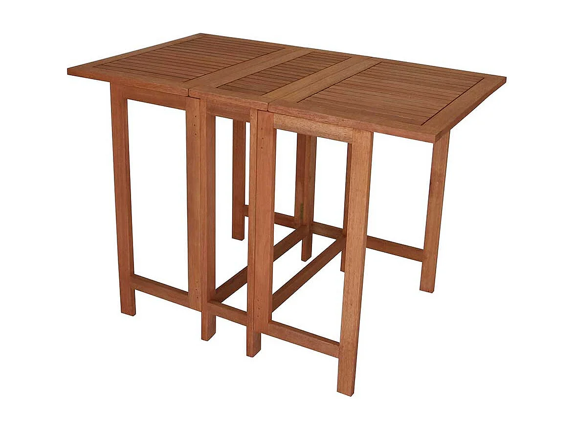 Aussentisch aus Eukalyptusholz klappbar