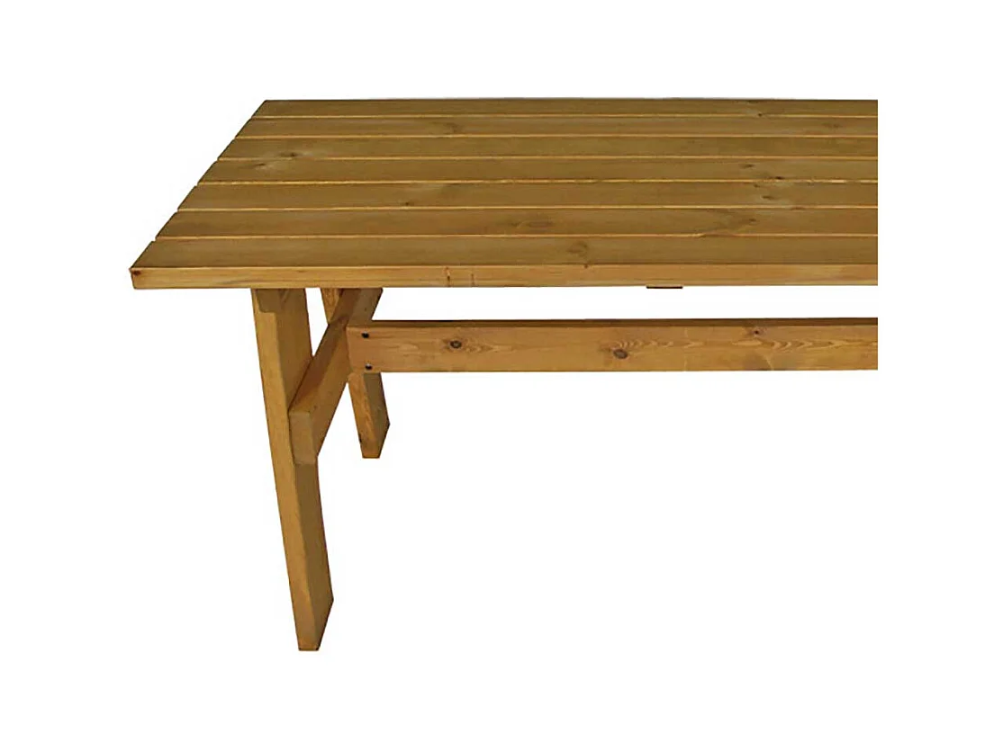 Gartentisch aus Kiefer massiv