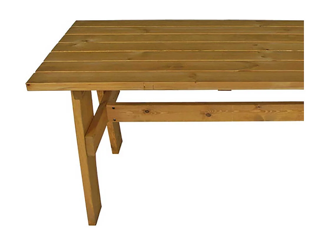 Gartentisch aus Kiefer massiv