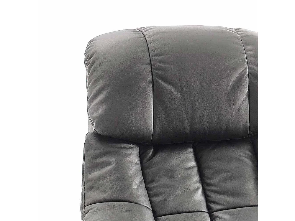 Leder Fernsehsessel in Schlamm elektrisch verstellbar