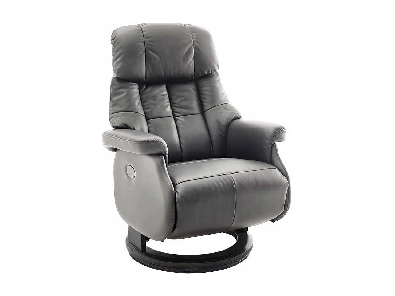 Leder Fernsehsessel in Schlamm elektrisch verstellbar
