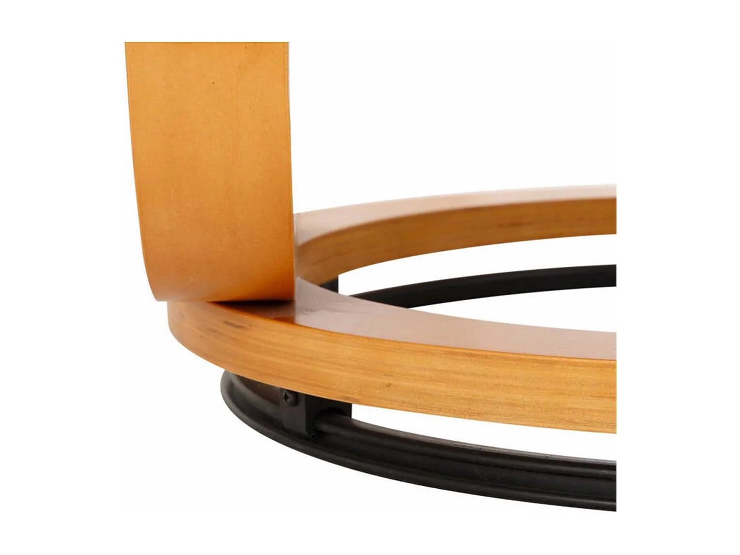 Relax Fernsehsessel in Dunkelblau & Buchefarben Fußhocker (zweiteilig)