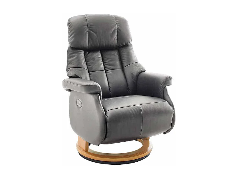 Ledersessel in Schlamm elektrisch verstellbar