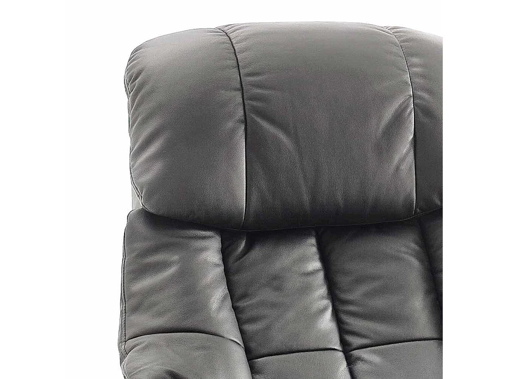 Ledersessel in Schlamm elektrisch verstellbar