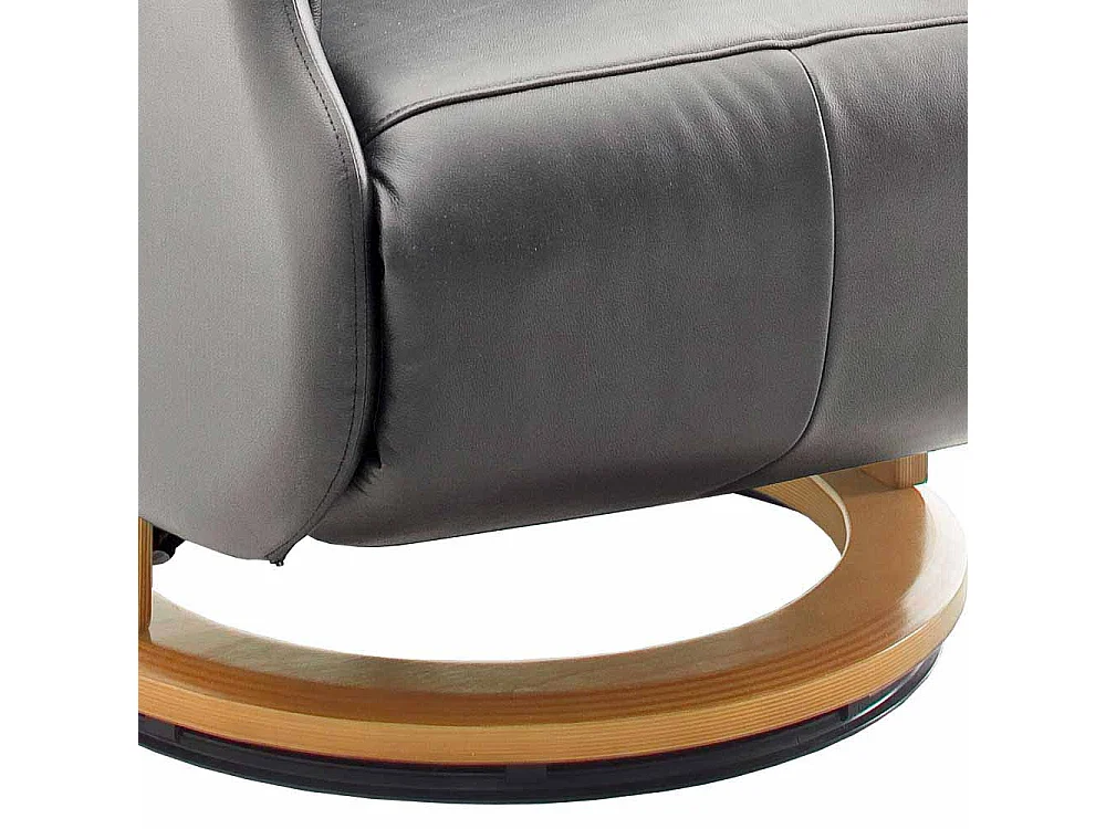 Ledersessel in Schlamm elektrisch verstellbar