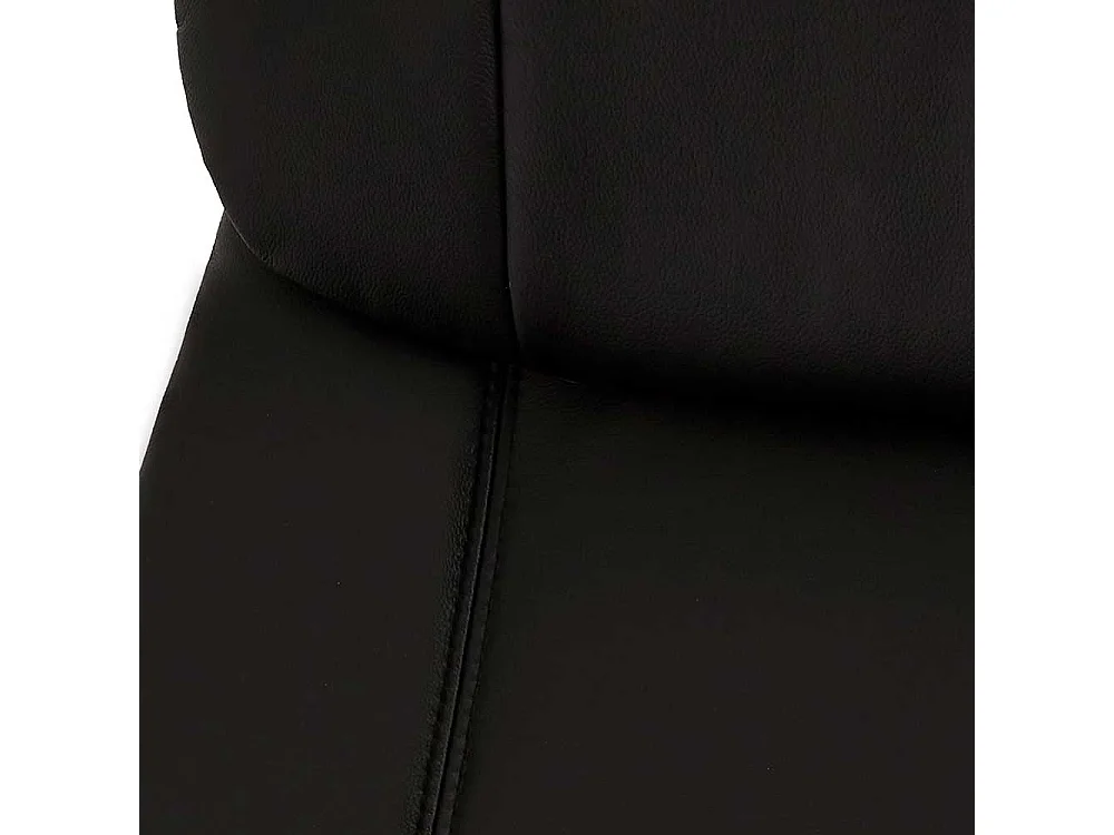 Drehbarer Relaxsessel in Schwarz Armlehnen