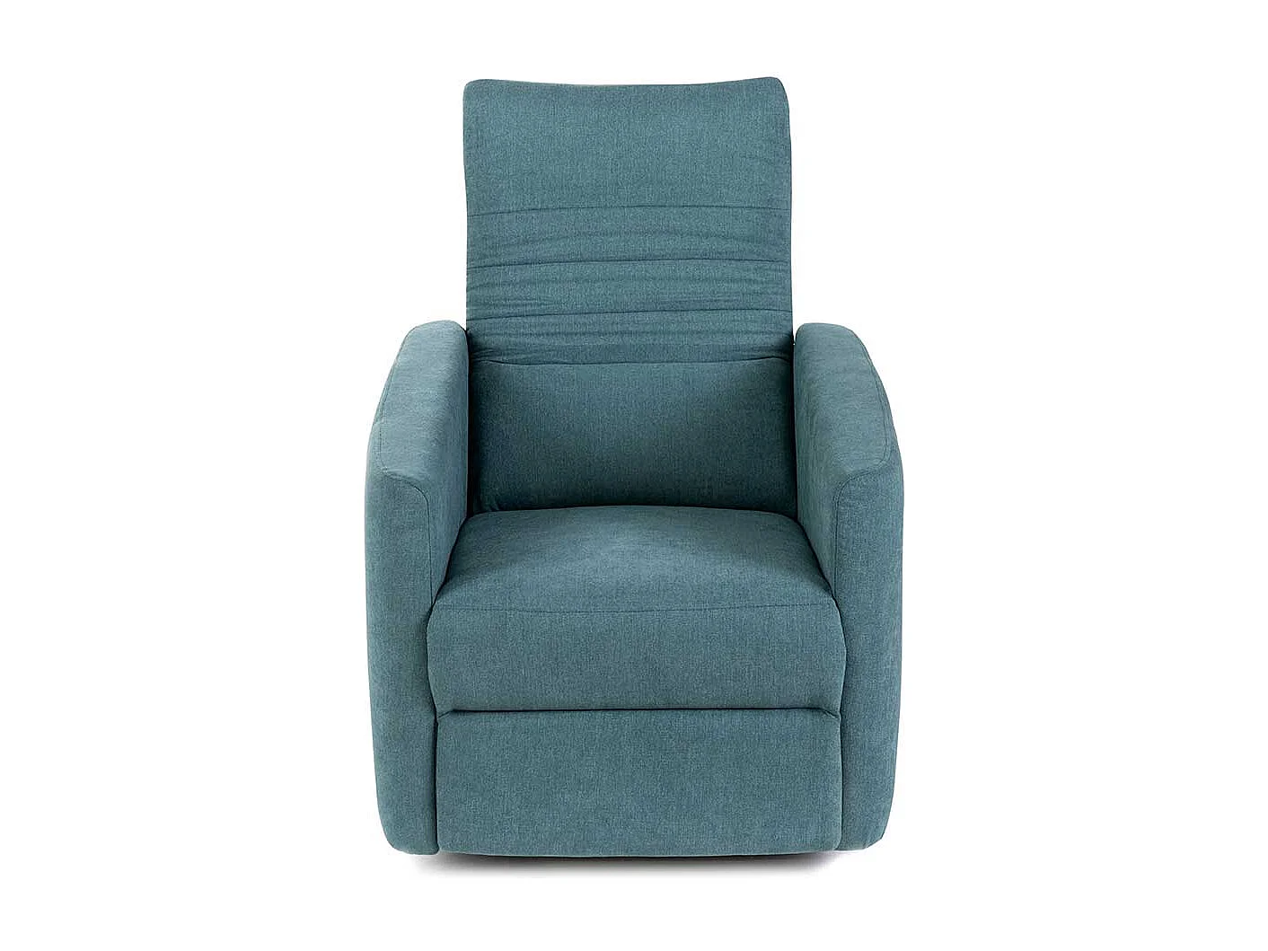 Wohnzimmer Fernsehsessel verstellbar in Petrol Metall Ringgestell