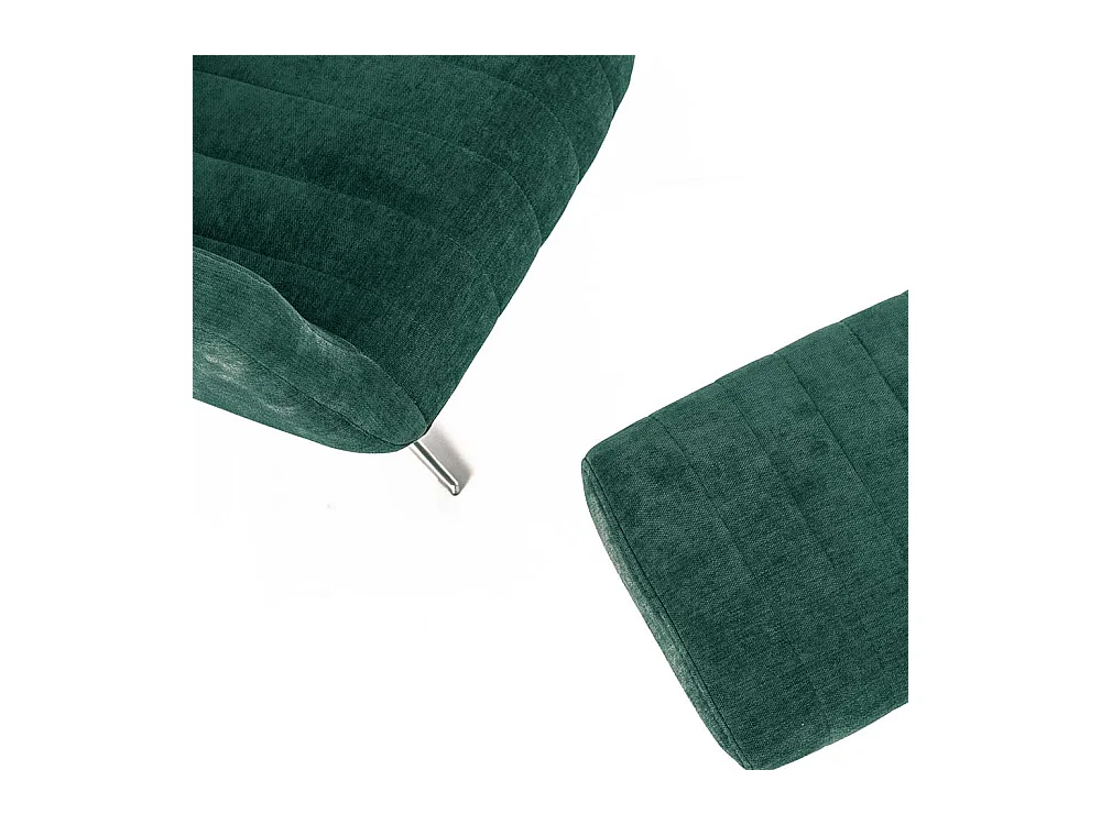 Relaxfernsehsessel in Petrol Samt Retrostil (zweiteilig)