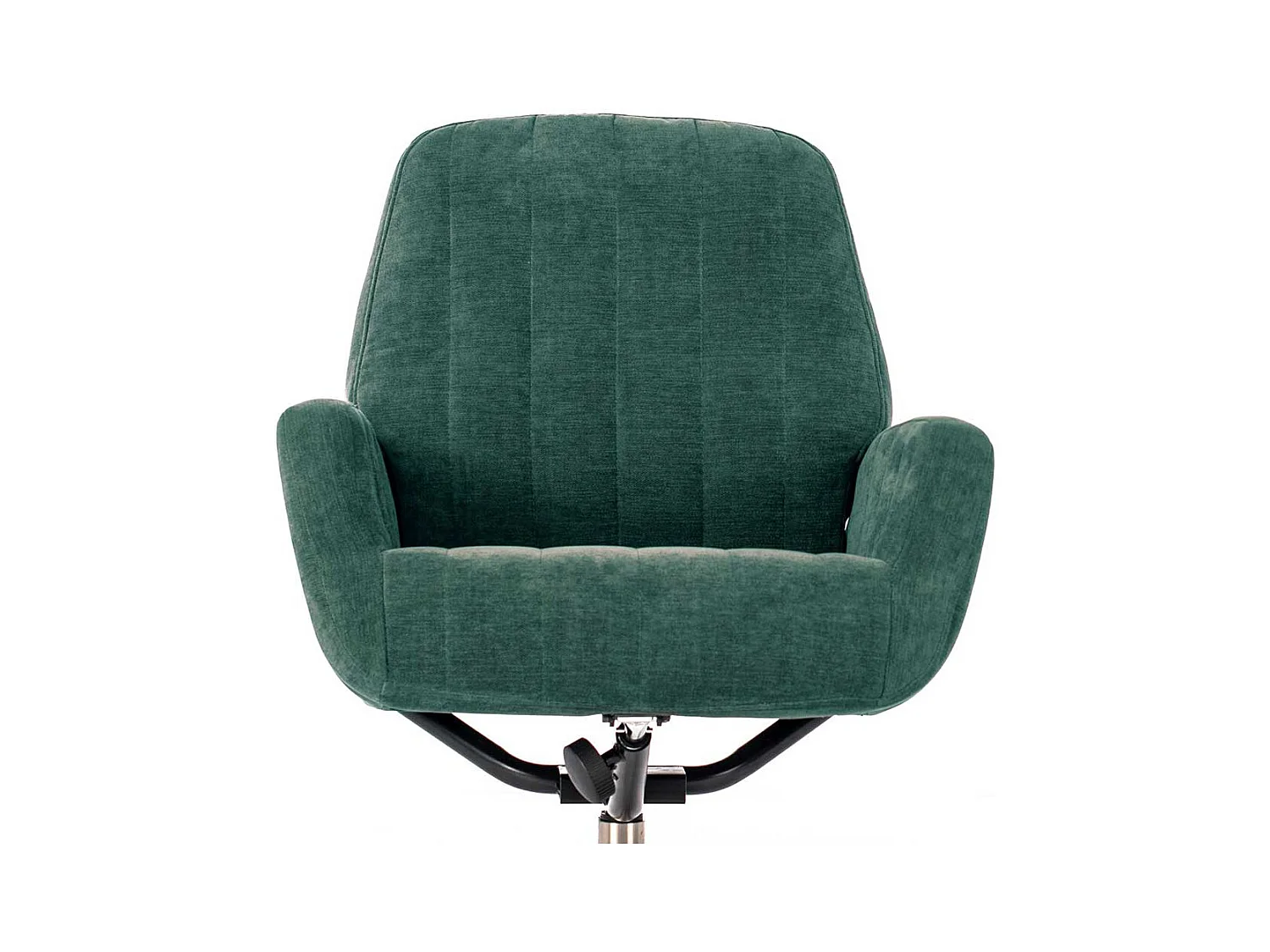 Relaxfernsehsessel in Petrol Samt Retrostil (zweiteilig)