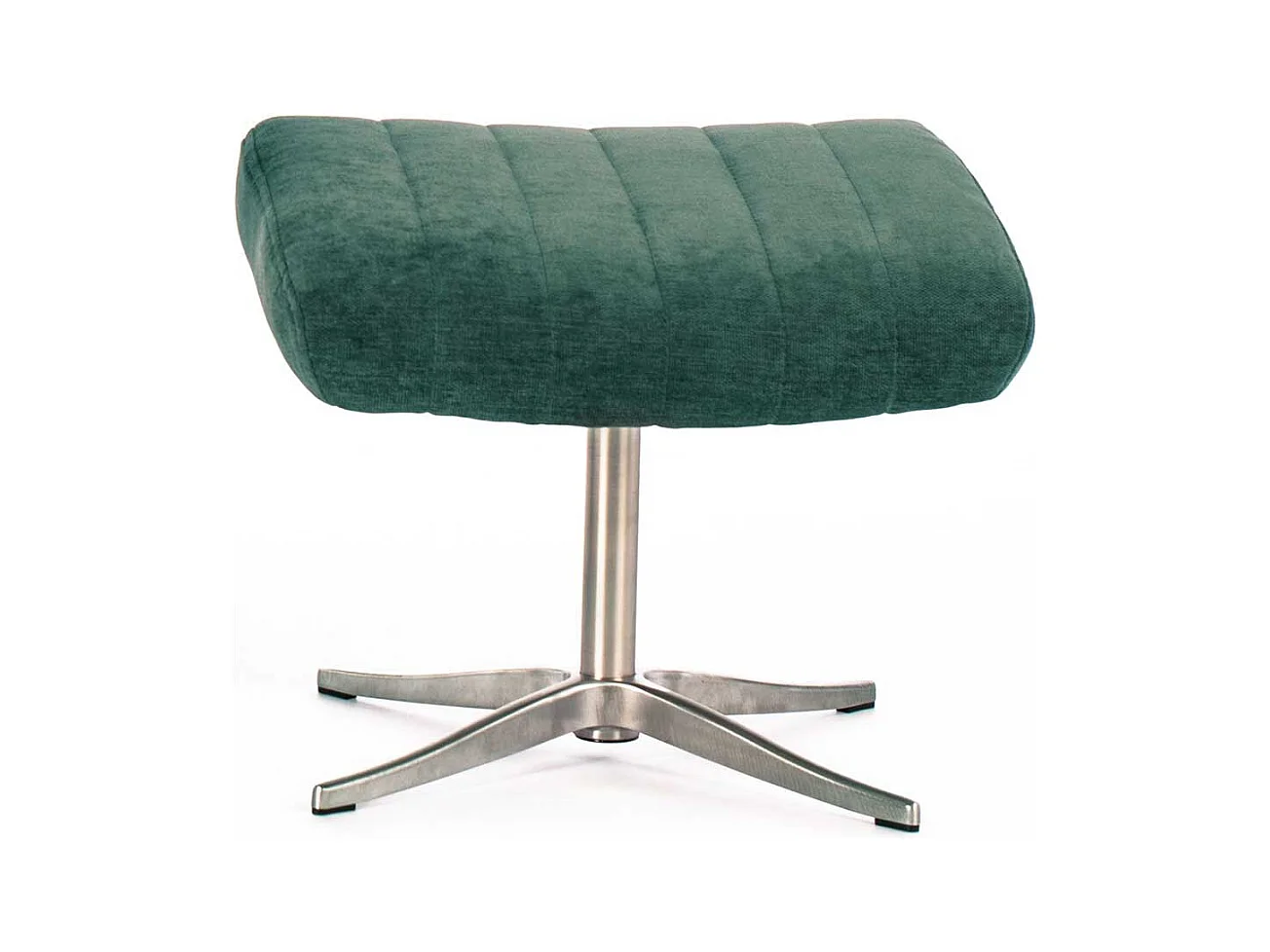 Relaxfernsehsessel in Petrol Samt Retrostil (zweiteilig)