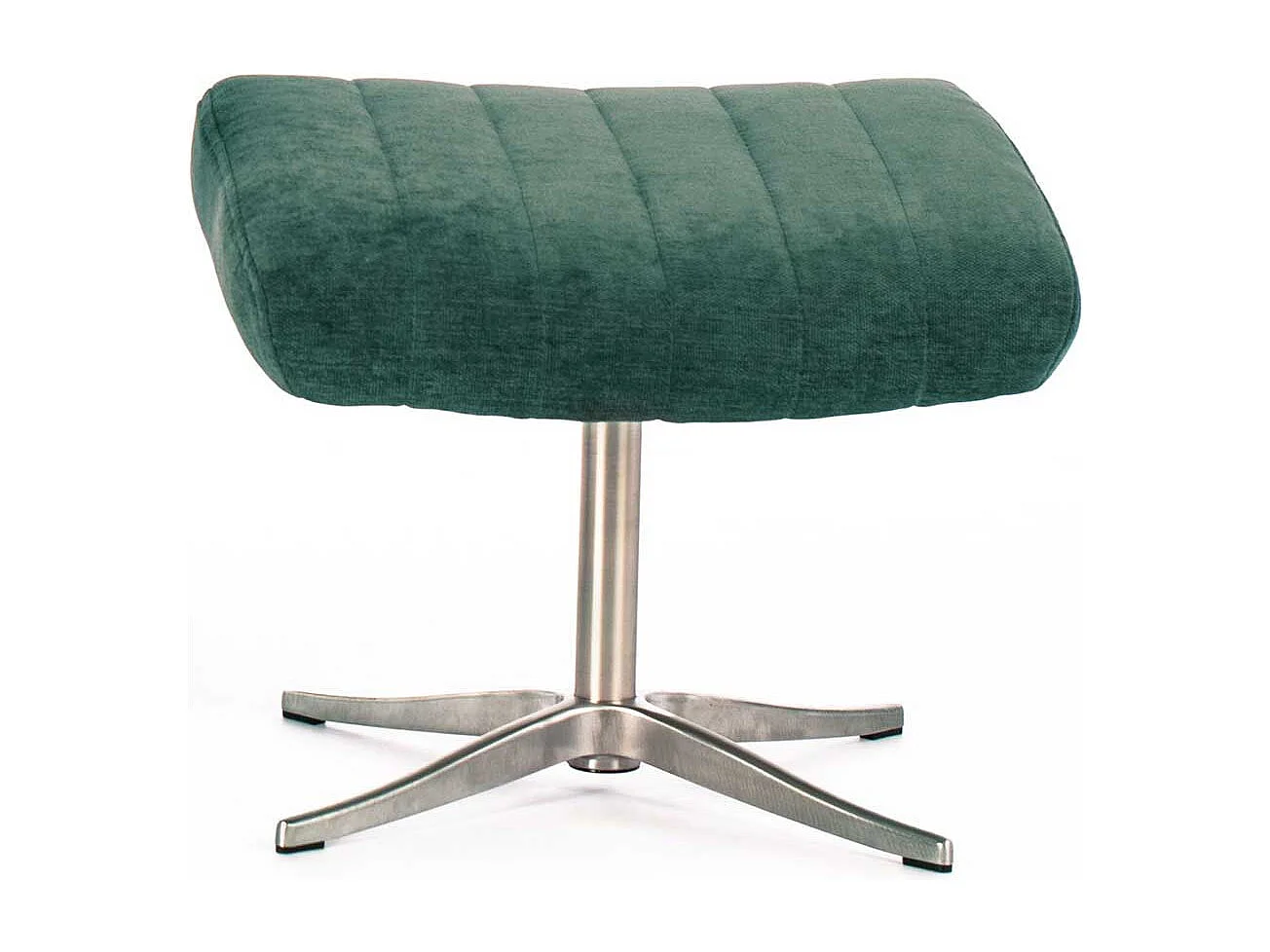 Relaxfernsehsessel in Petrol Samt Retrostil (zweiteilig)