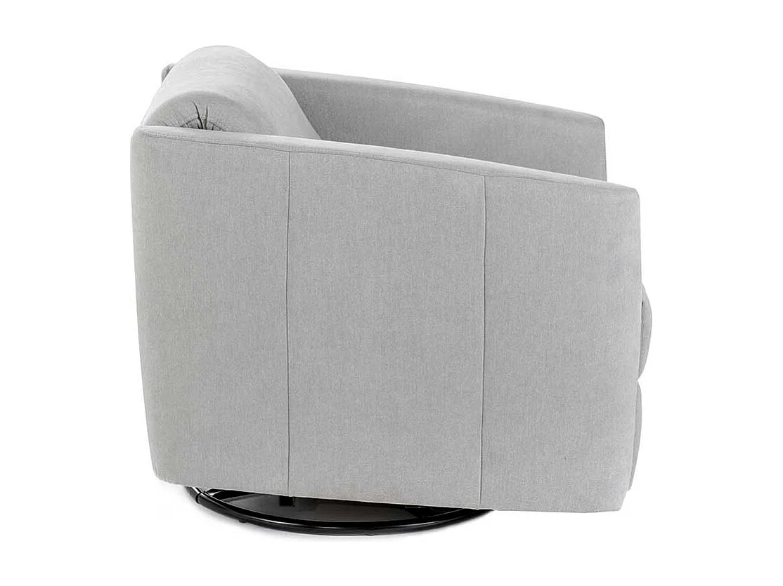 Entspannungssessel verstellbar in Hellgrau 70 cm breit