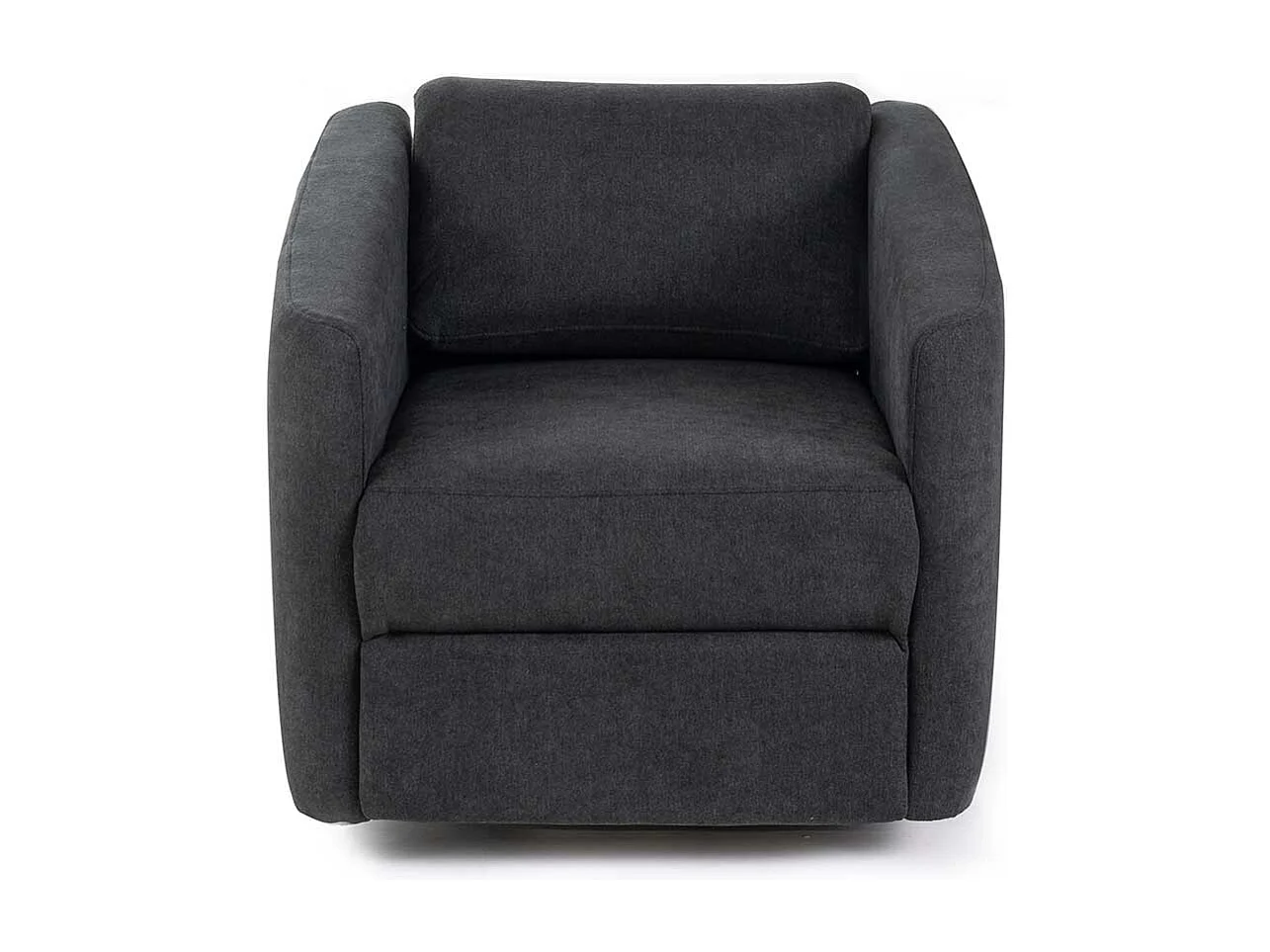 Relaxfernsehsessel verstellbar in modernem Design Dunkelgrau