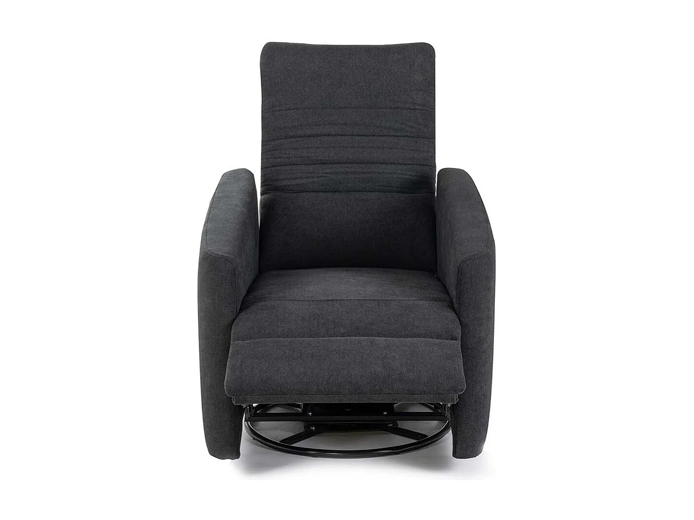 Relaxfernsehsessel verstellbar in modernem Design Dunkelgrau