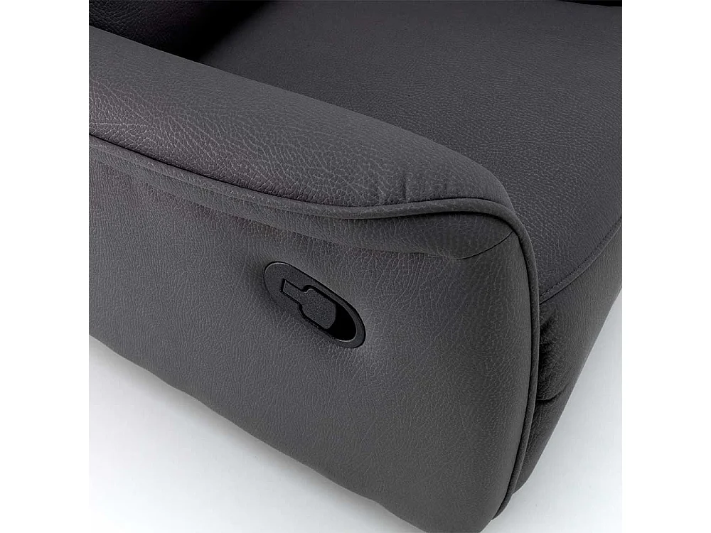 Relaxsessel aus Kunstleder mehrfach verstellbar