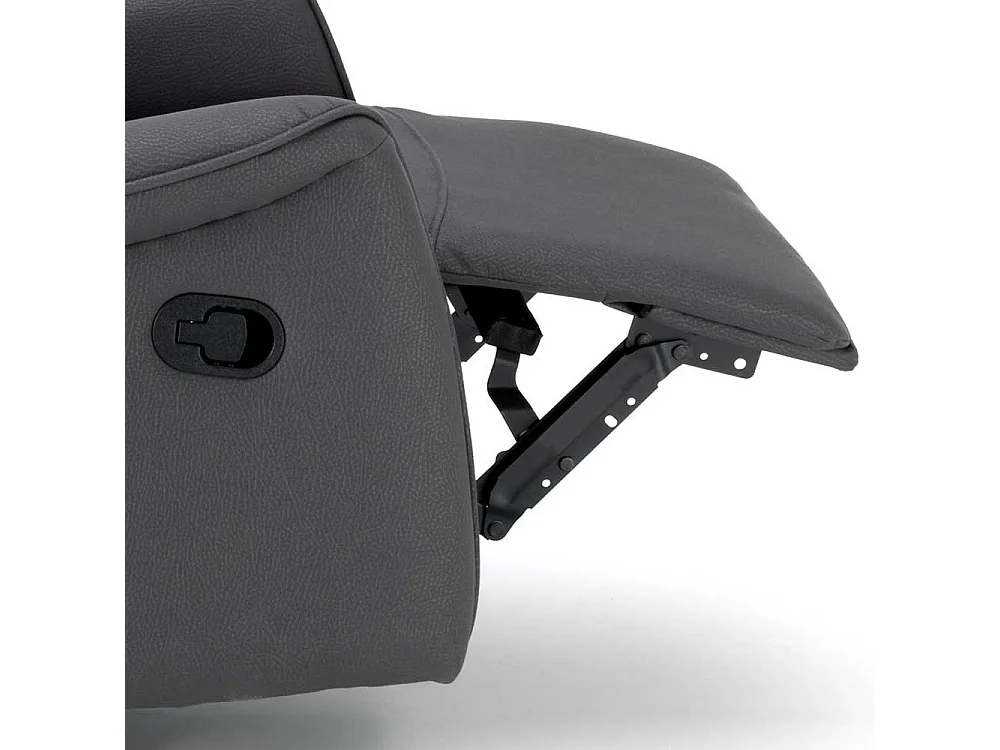 Relaxsessel aus Kunstleder mehrfach verstellbar